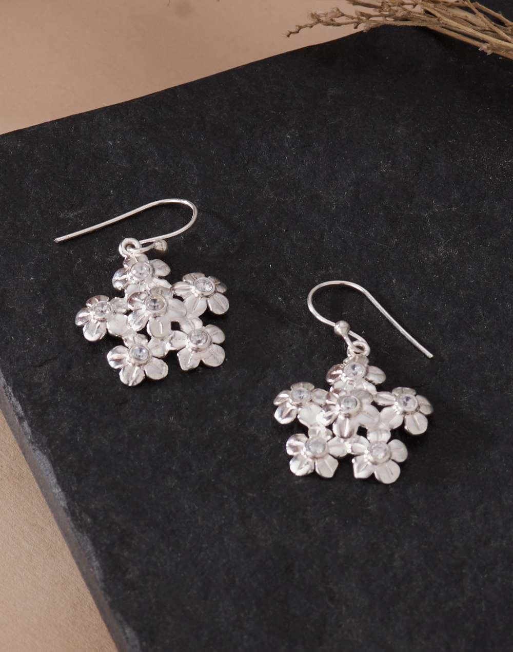 Silver Dangler Earrings