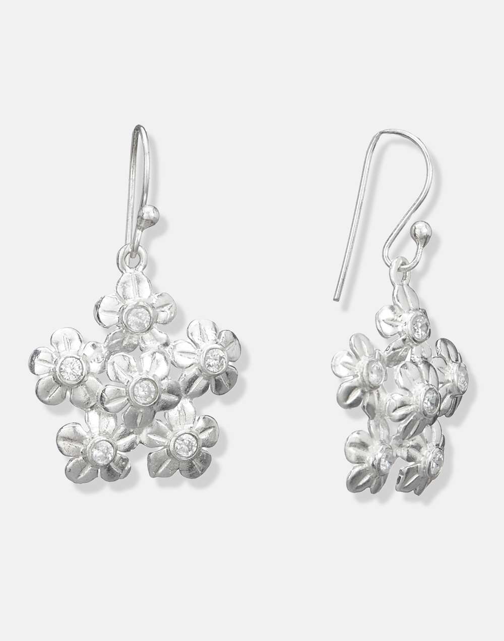 Silver Dangler Earrings