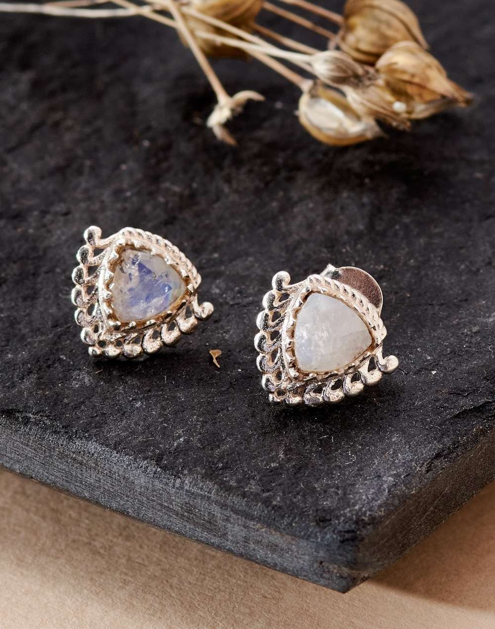 Silver Stud Earrings