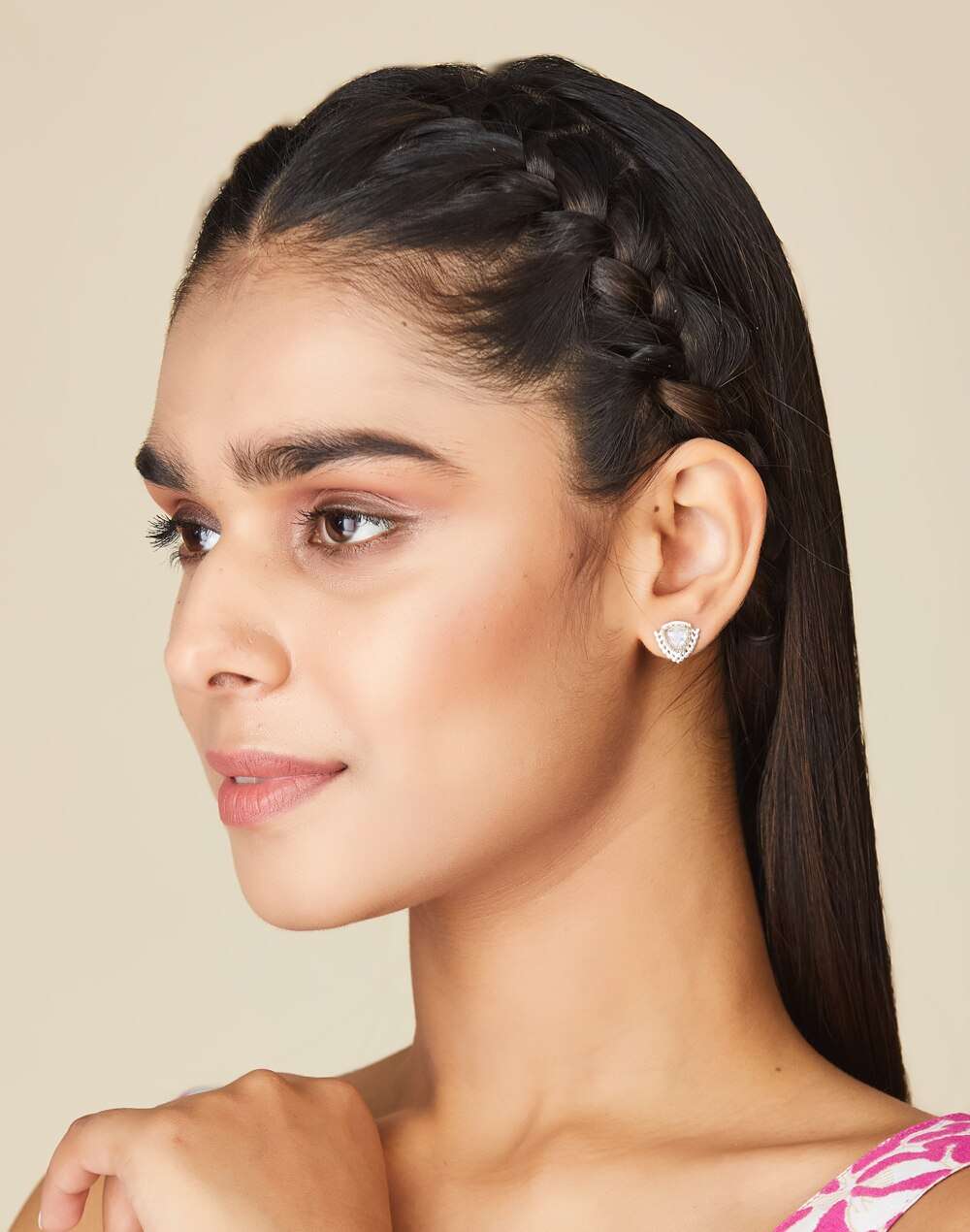 Silver Stud Earrings