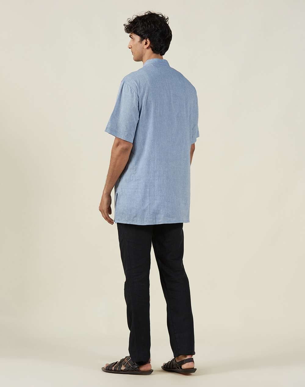 Cotton Nagari Short Kurta