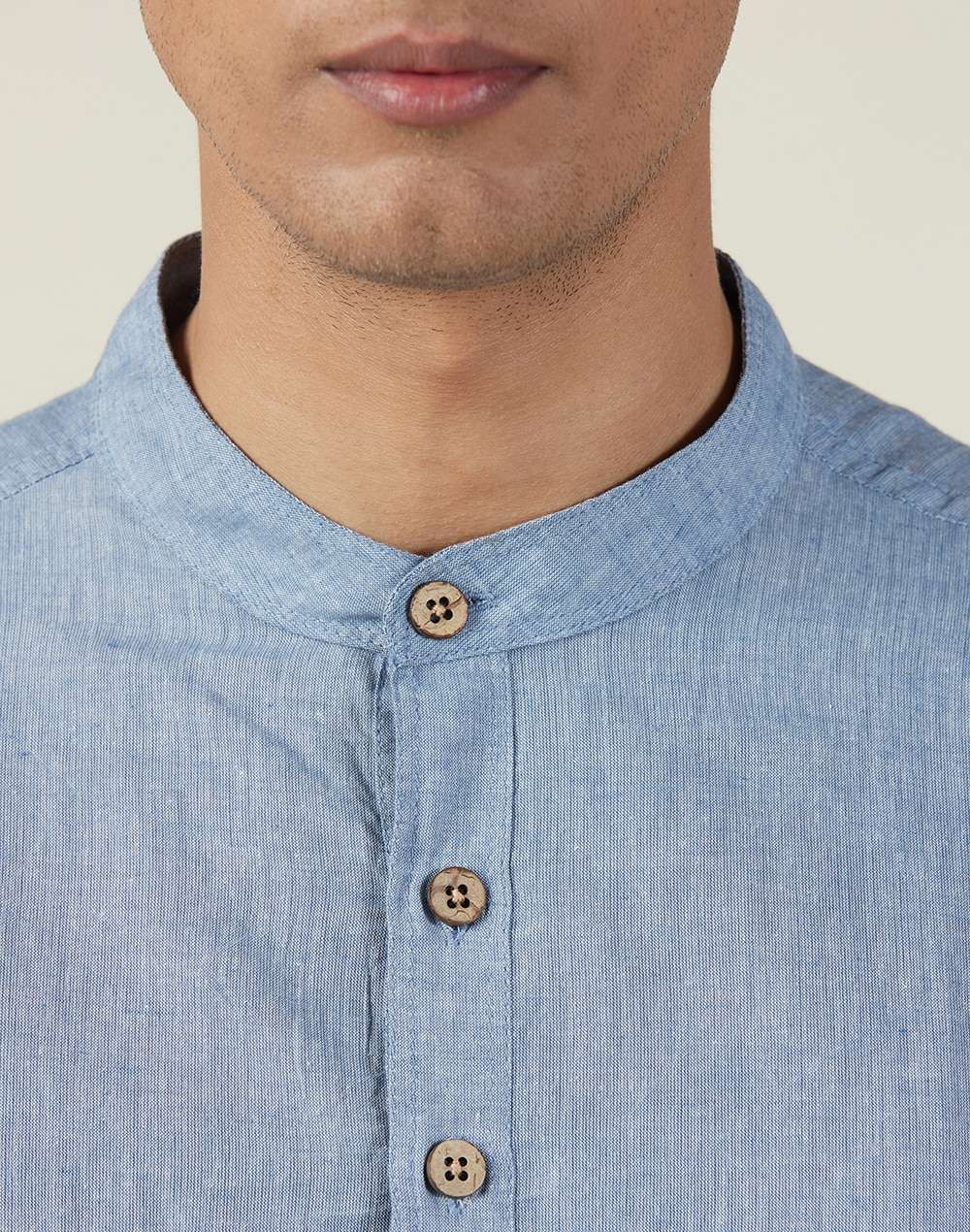 Cotton Nagari Short Kurta