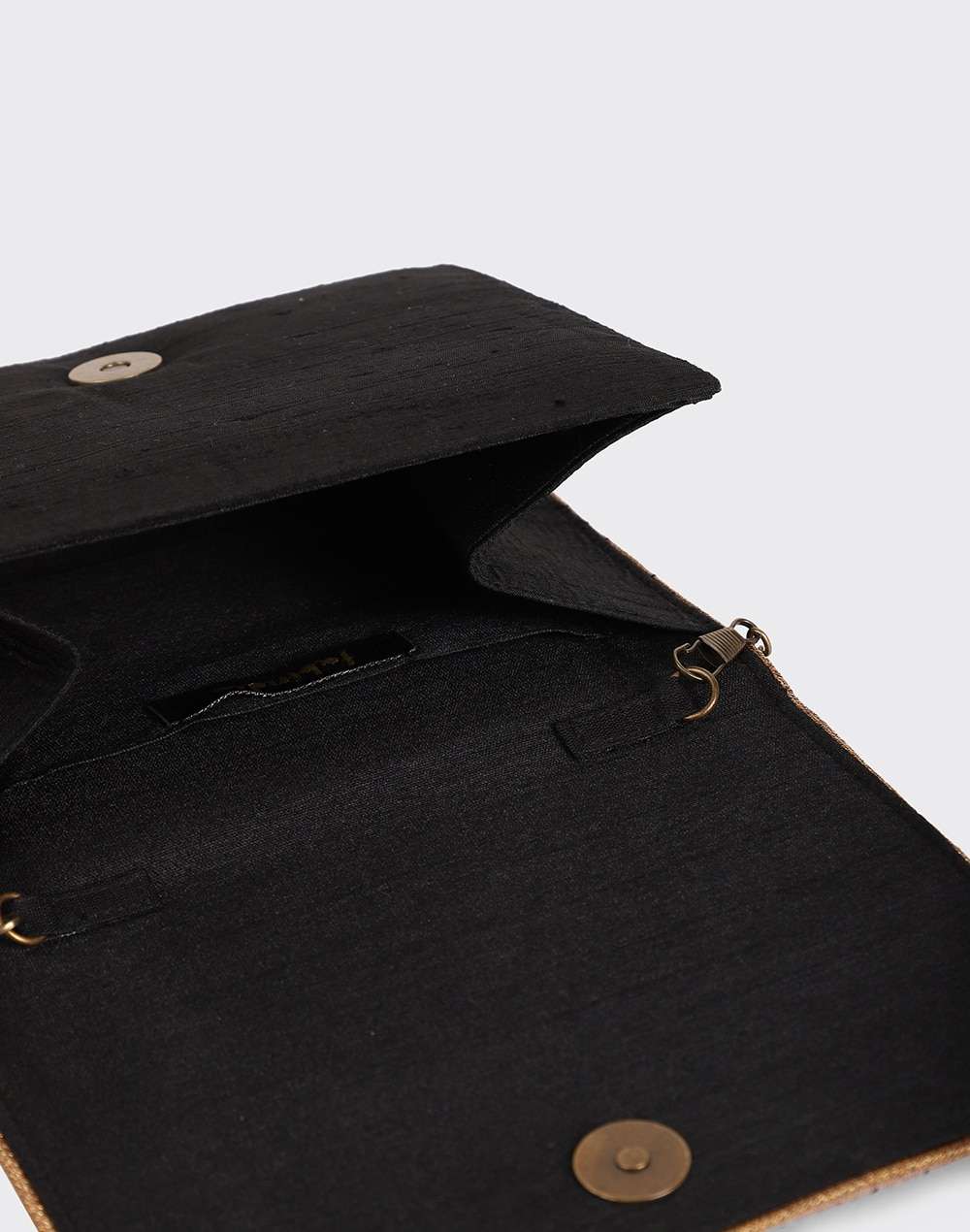 Fabric Embroidered Clutch Bag