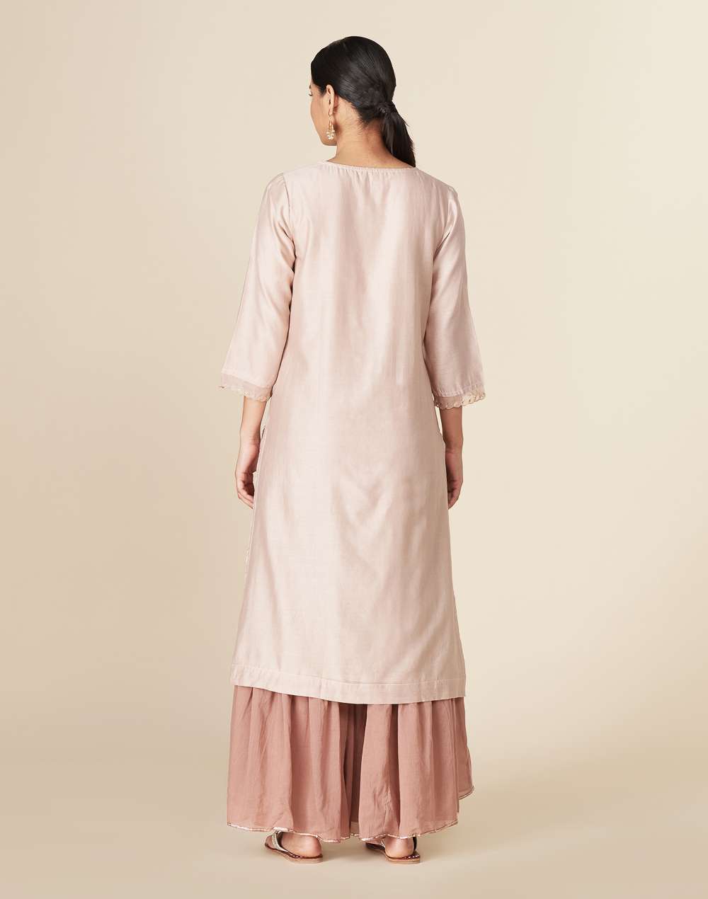 Cotton Silk Embroidered 2Pc Kurta Set