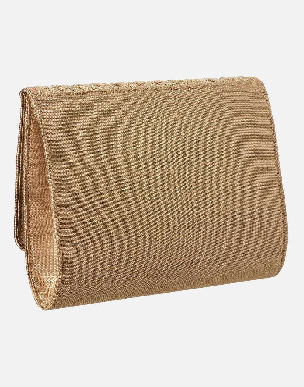 Fabric Embroidered Clutch Bag