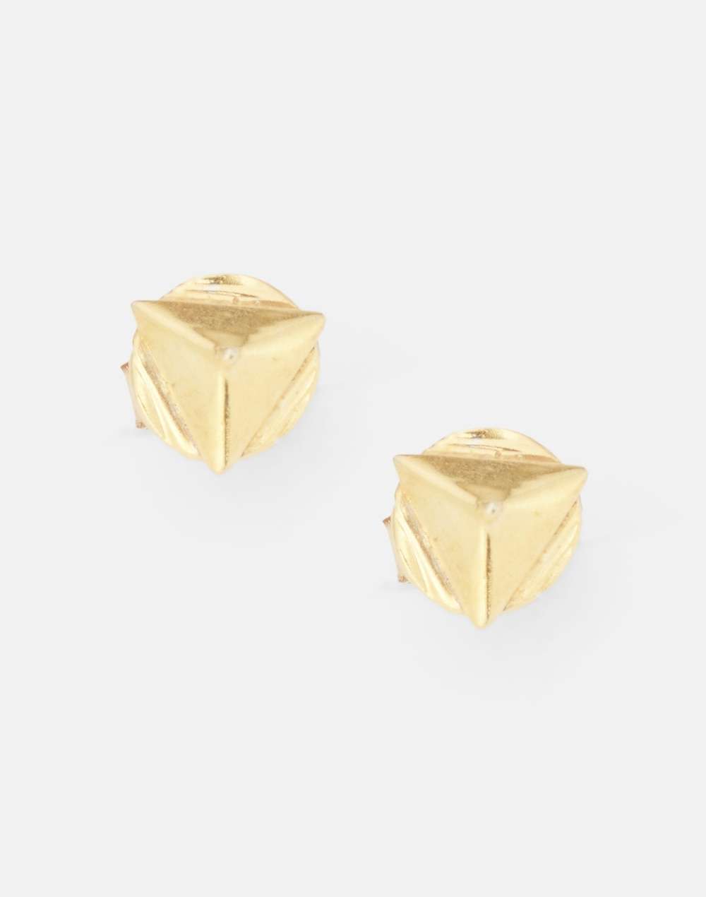 Sliver Golden Plated Earrings Set Of 2