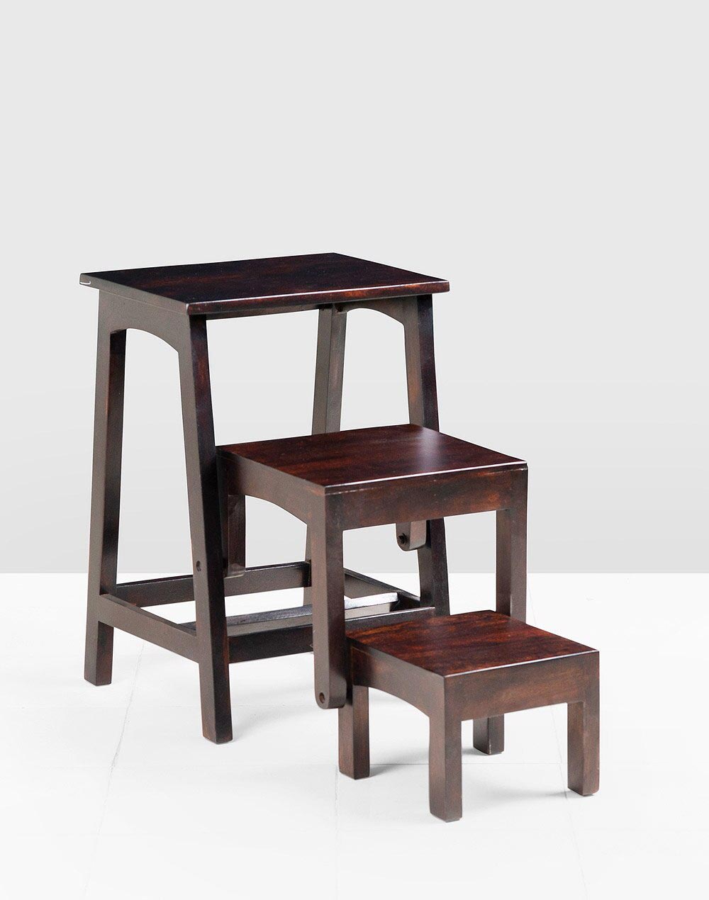 Brown Wood Stool Brown Wood Stool