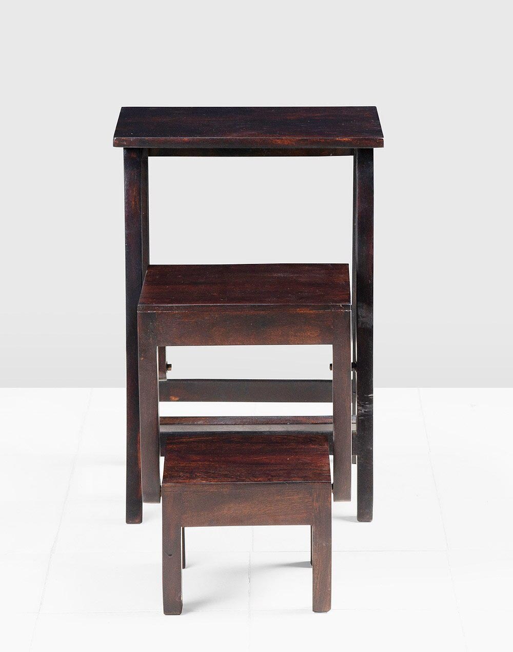 Brown Wood Stool Brown Wood Stool