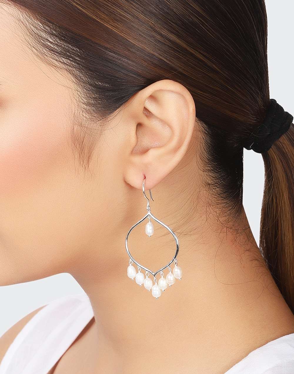 Silver Dangler Earrings