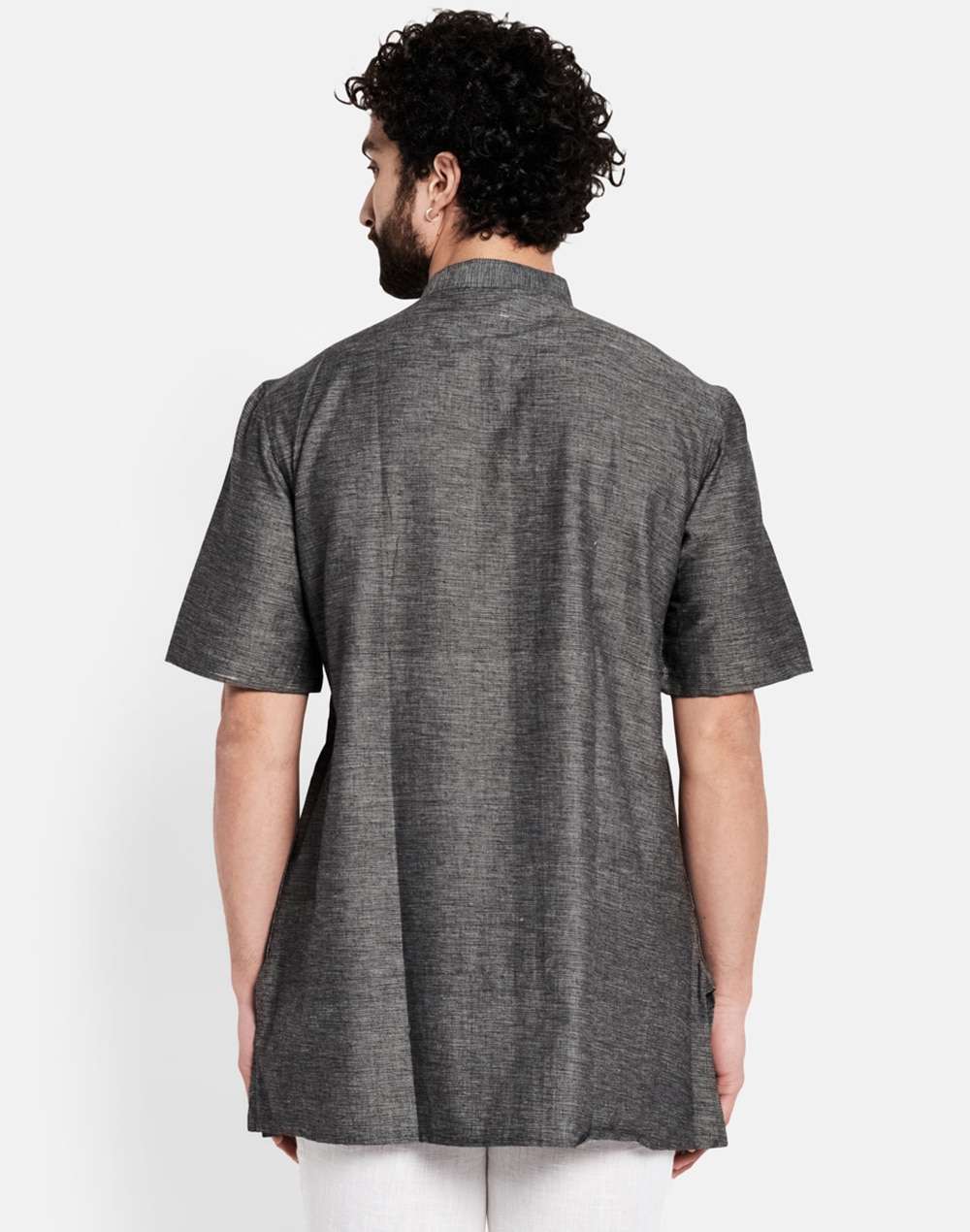 Cotton Comfort Fit Short Kurta