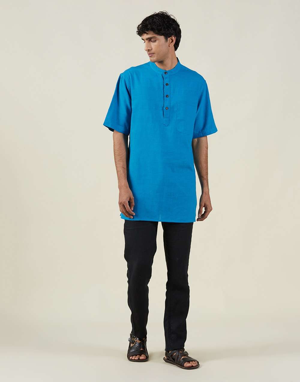 Cotton Bana Short Kurta