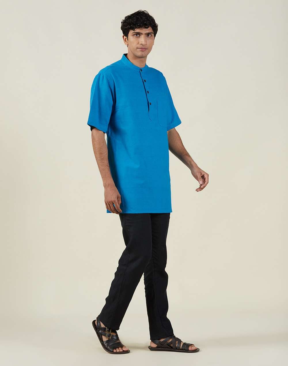 Cotton Bana Short Kurta