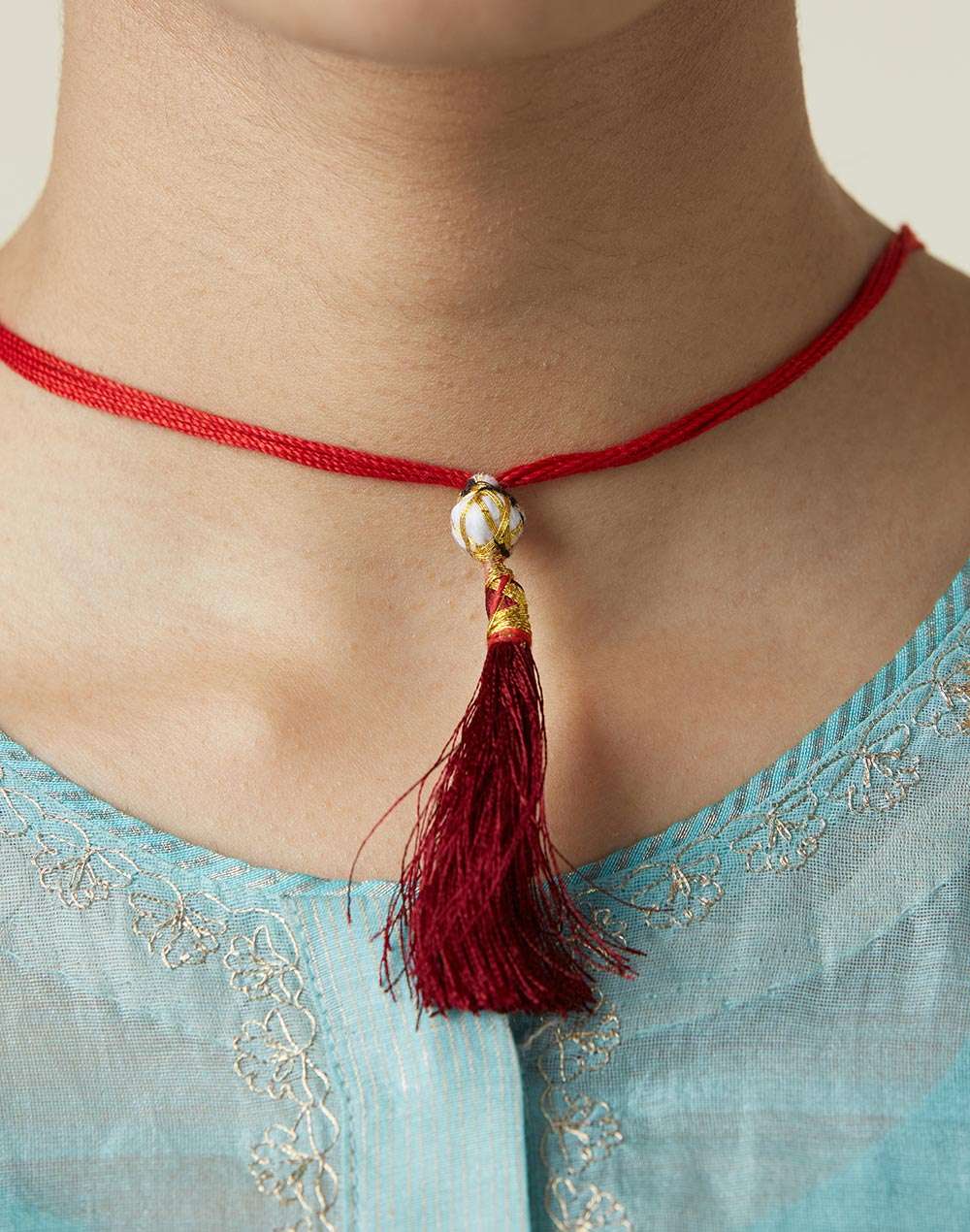 Silver Gold Plated Necklace