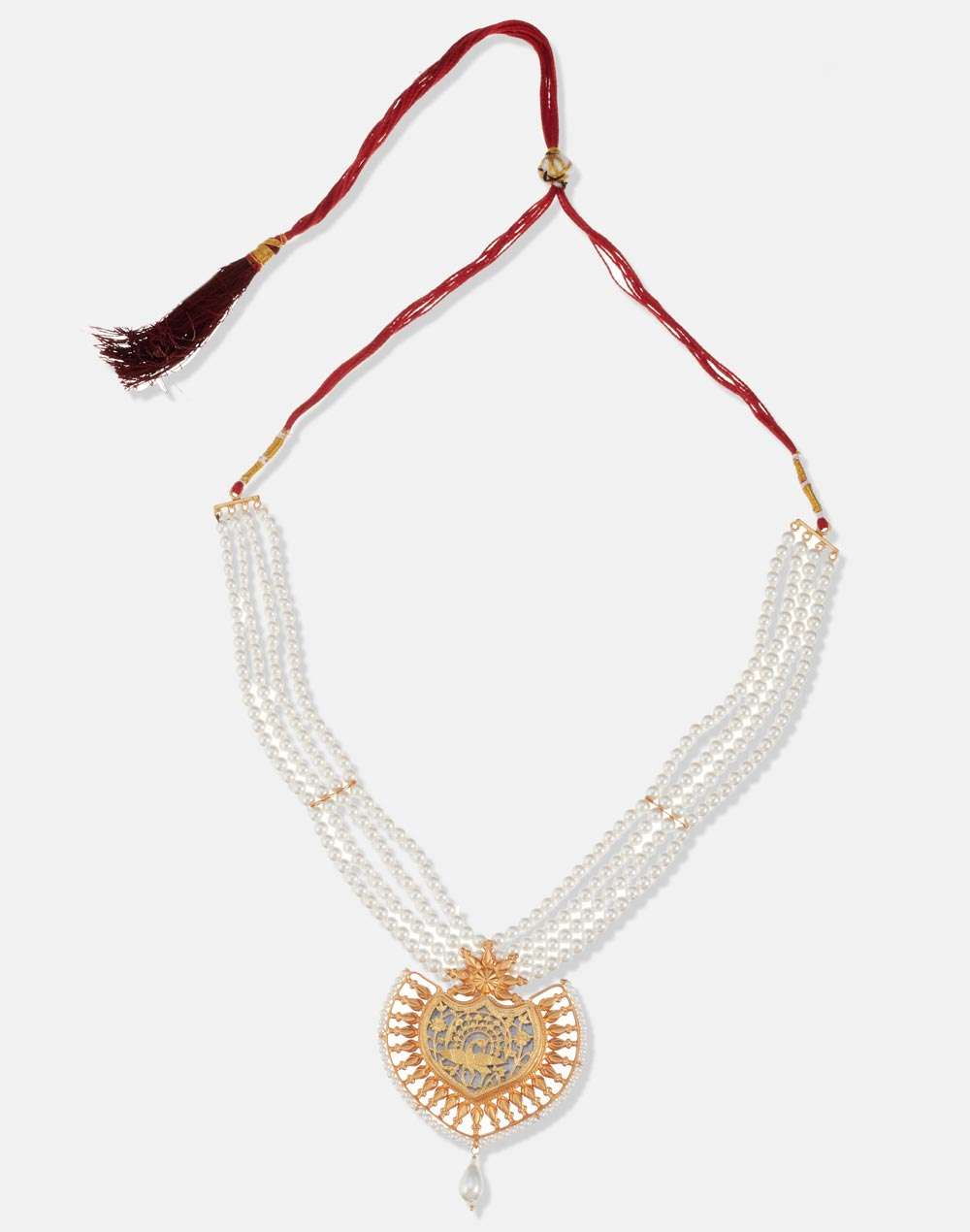 Silver Gold Plated Necklace