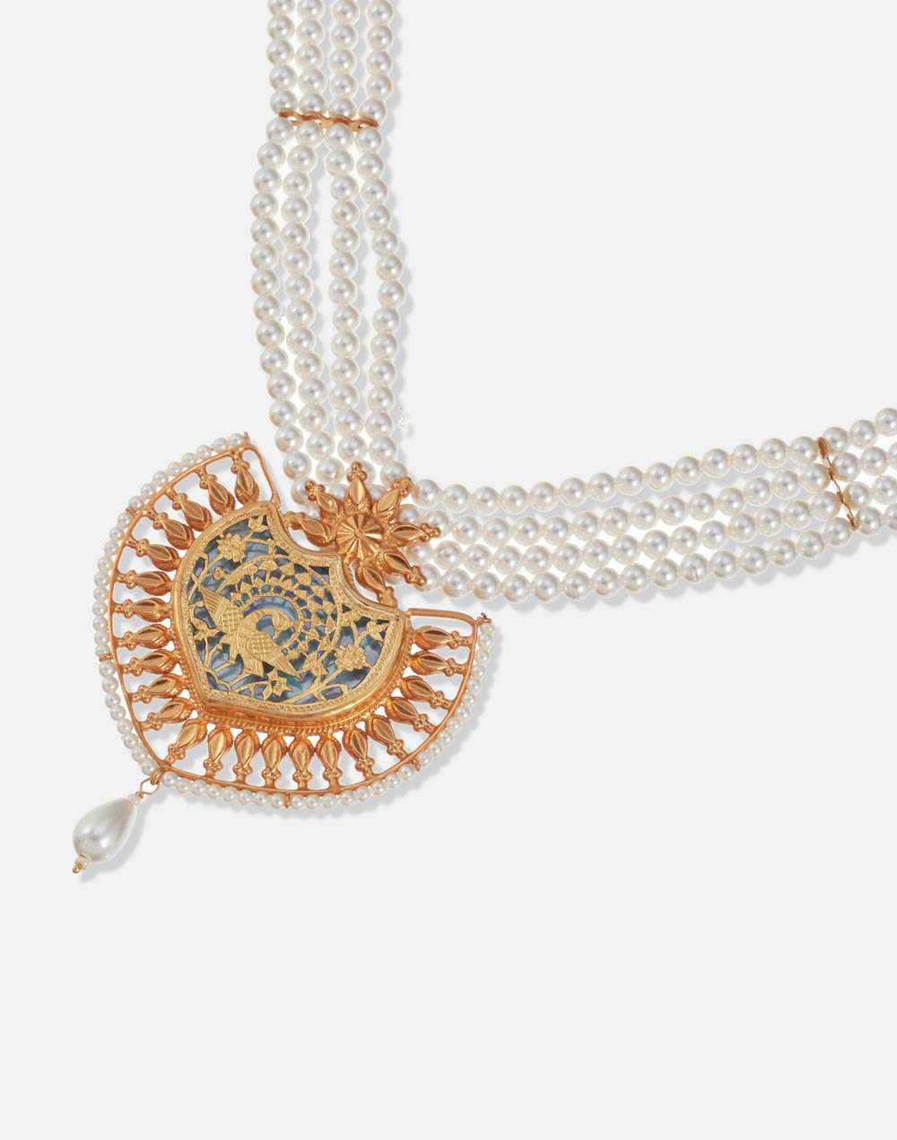 Silver Gold Plated Necklace
