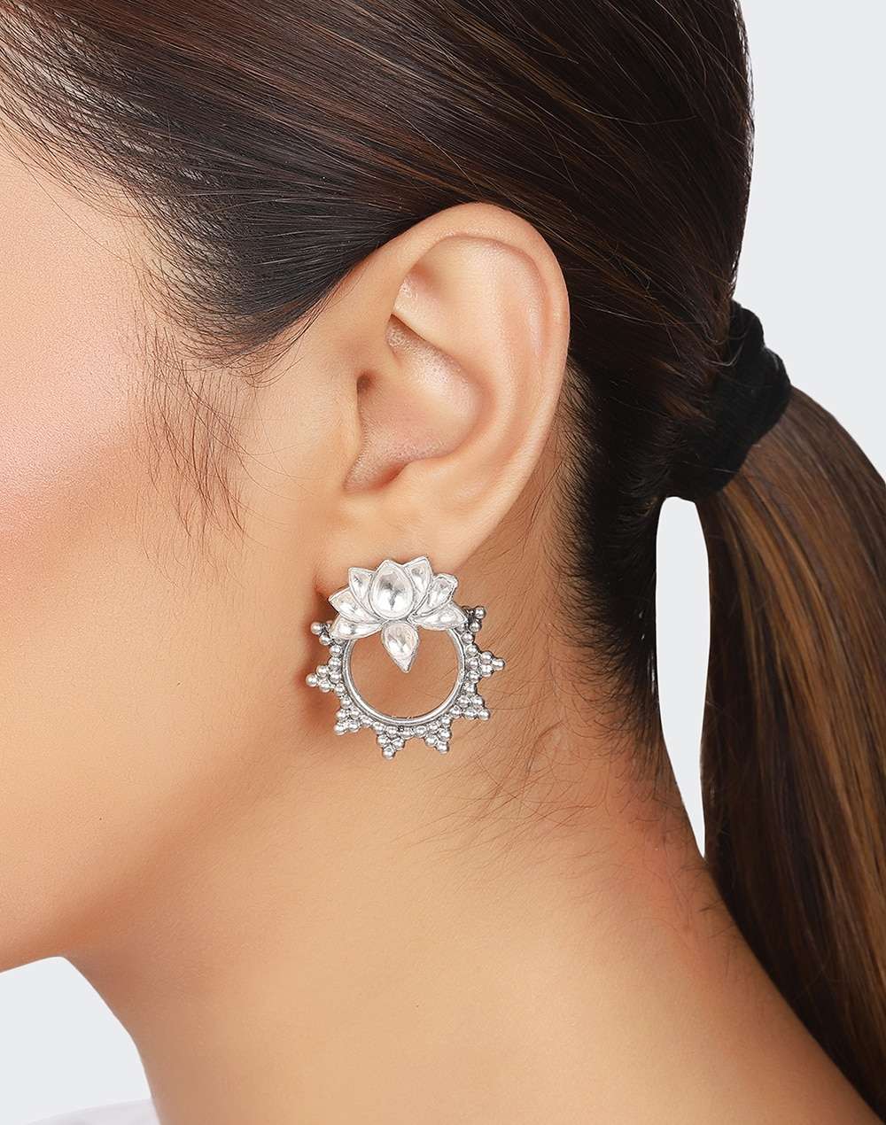 Silver Stud Earrings