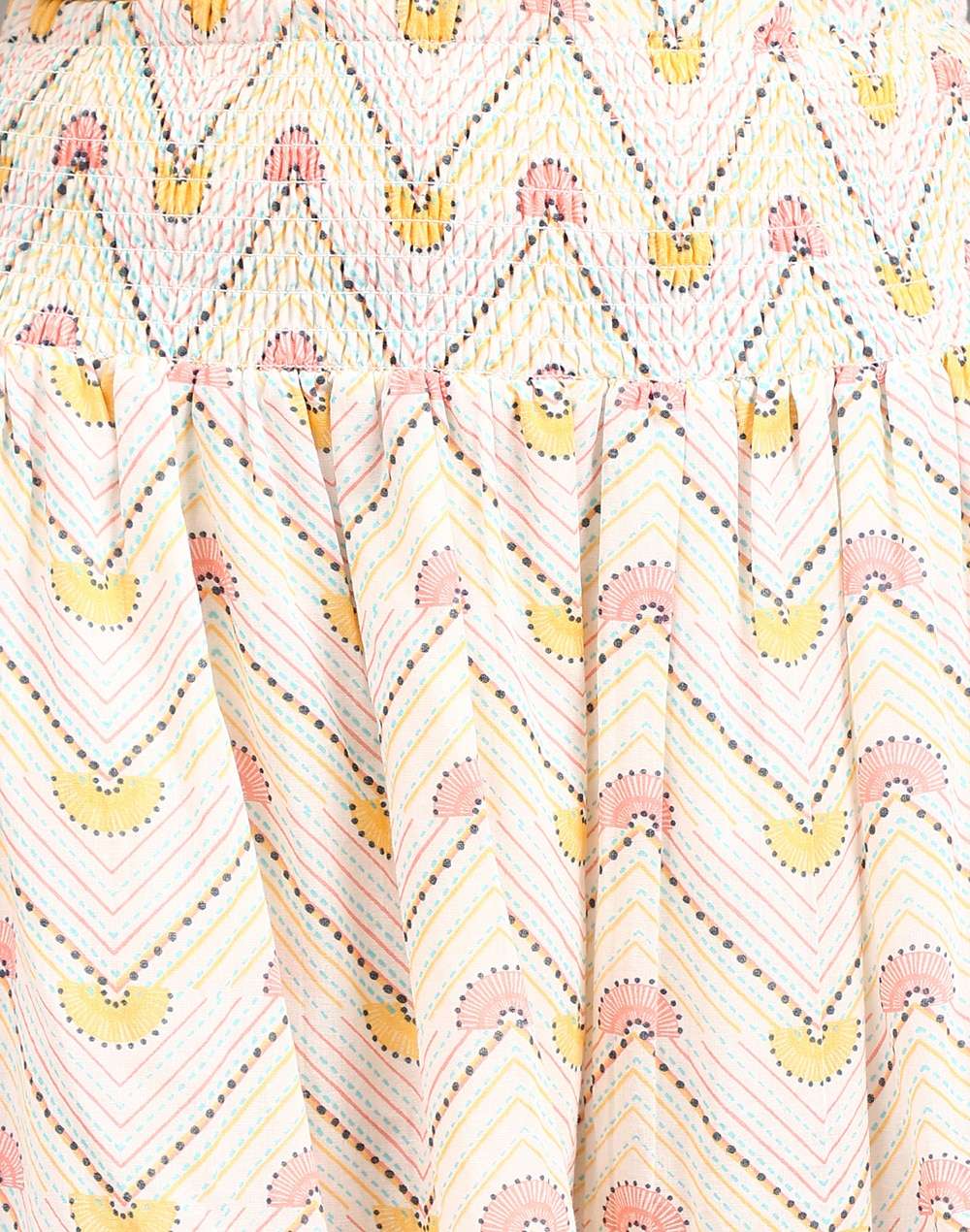 FabNu Cotton Printed Long Skirt