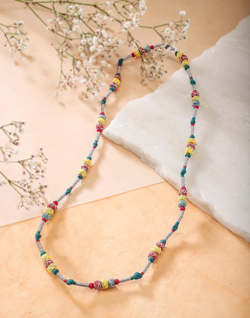 Thread Multi Color Necklace