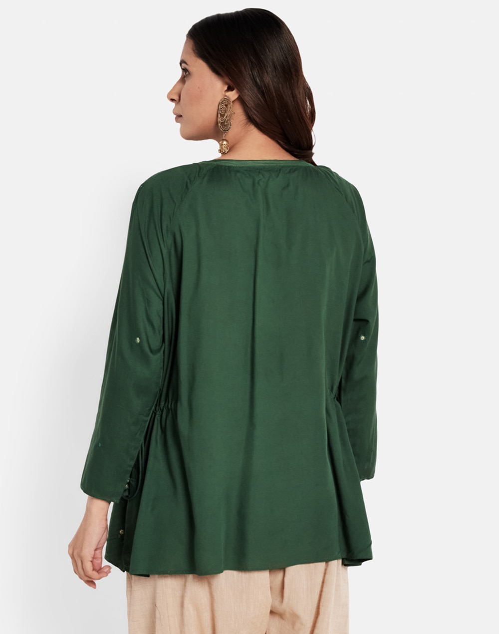 Modal Embroidered Top