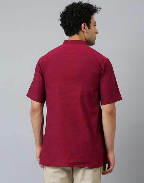 Cotton Comfort Fit Short Kurta Cotton Comfort Fit Short Kurta