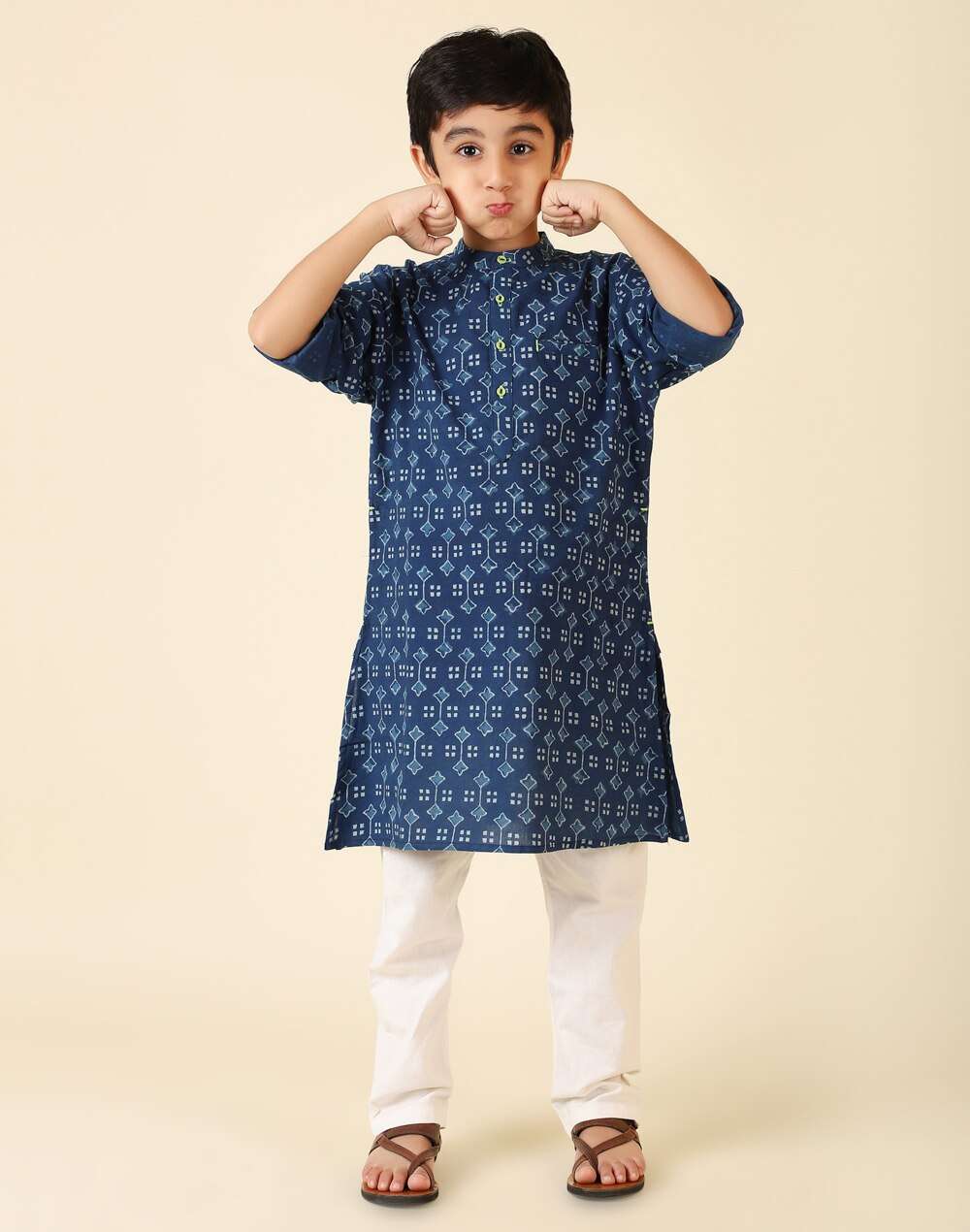 Cotton Full Sleeves Long Kurta