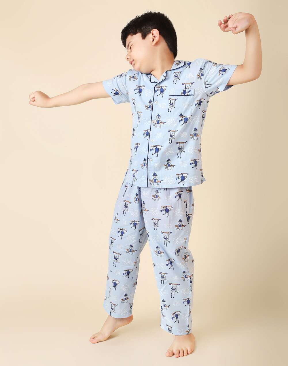 Cotton Printed Night Set