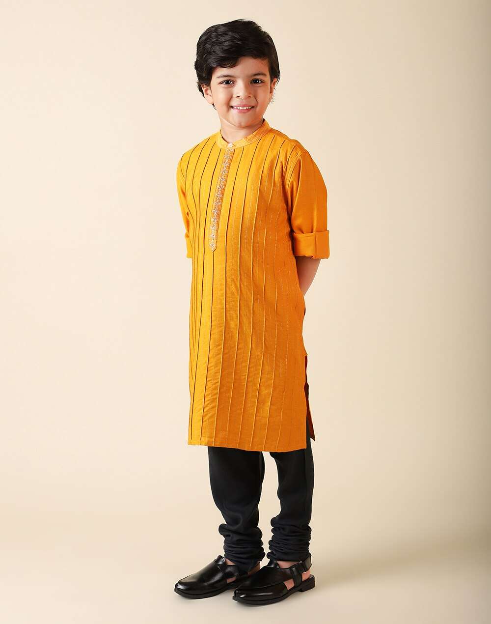 Viscose Silk Embroidered Long Kurta