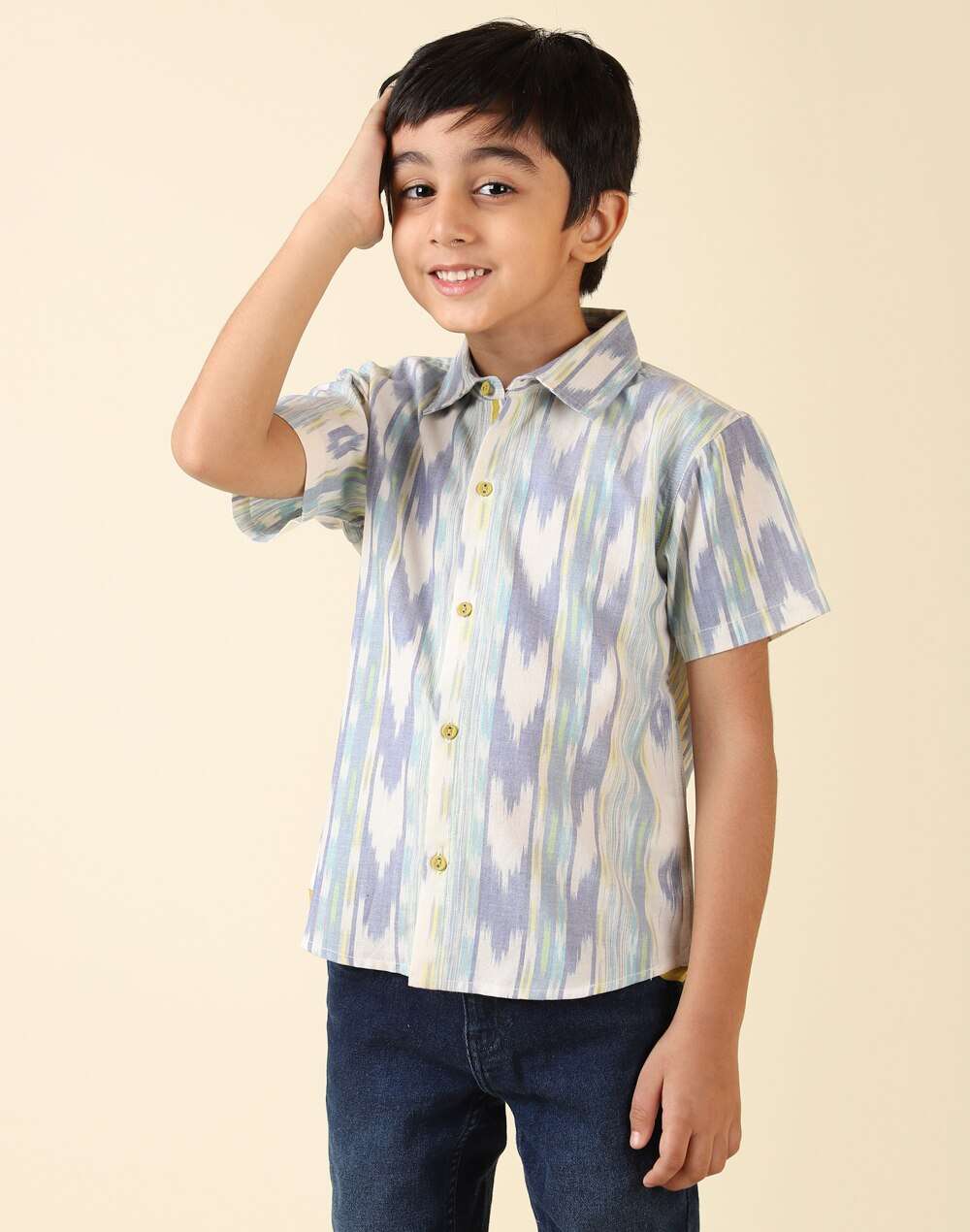Cotton Short Sleeves Shirt