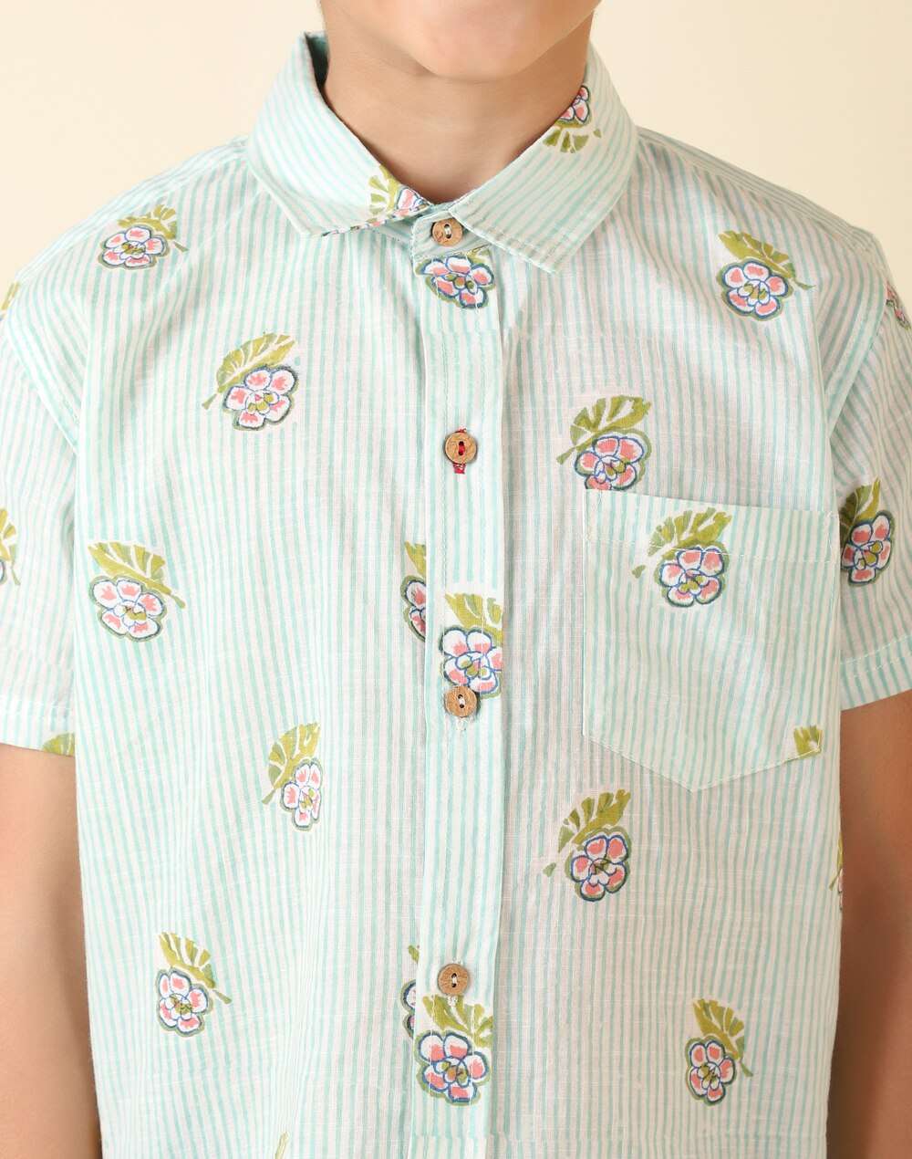 Cotton Short Sleeves Shirt