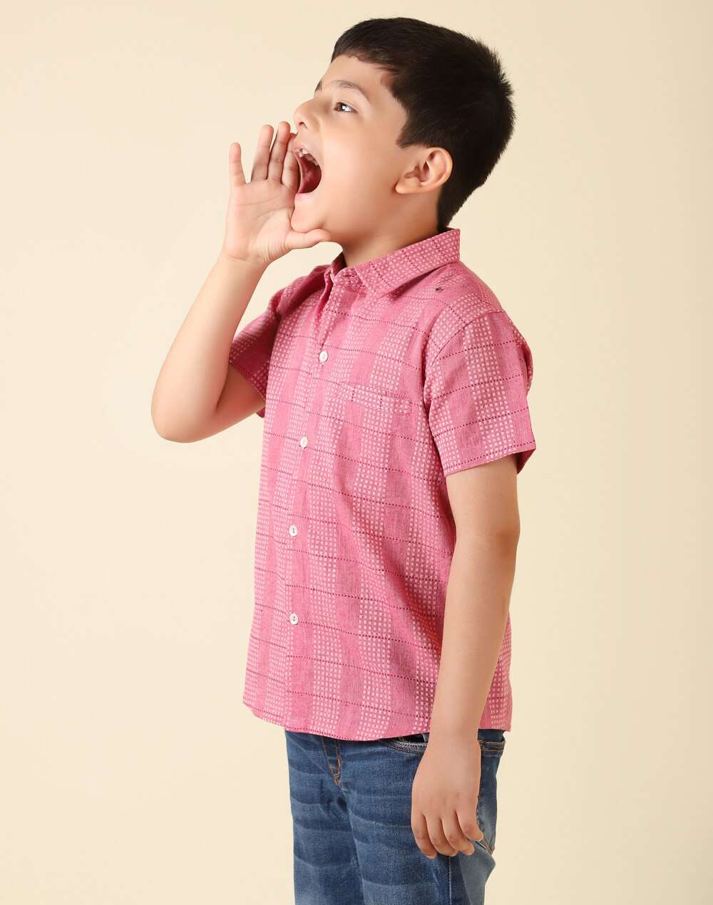 Cotton Short Sleeves Shirt