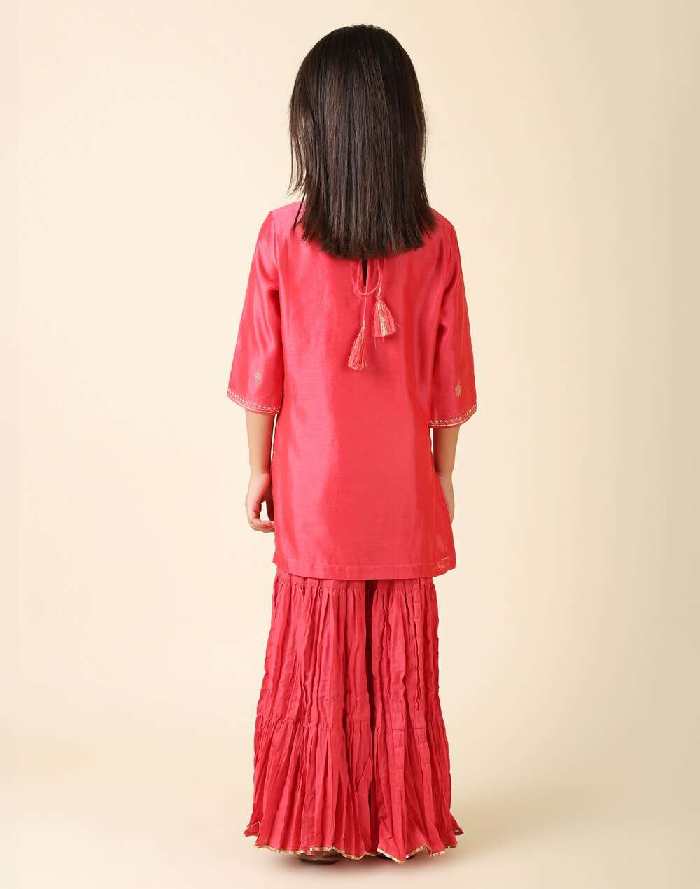 Cotton Silk Embroidered Salwar Set