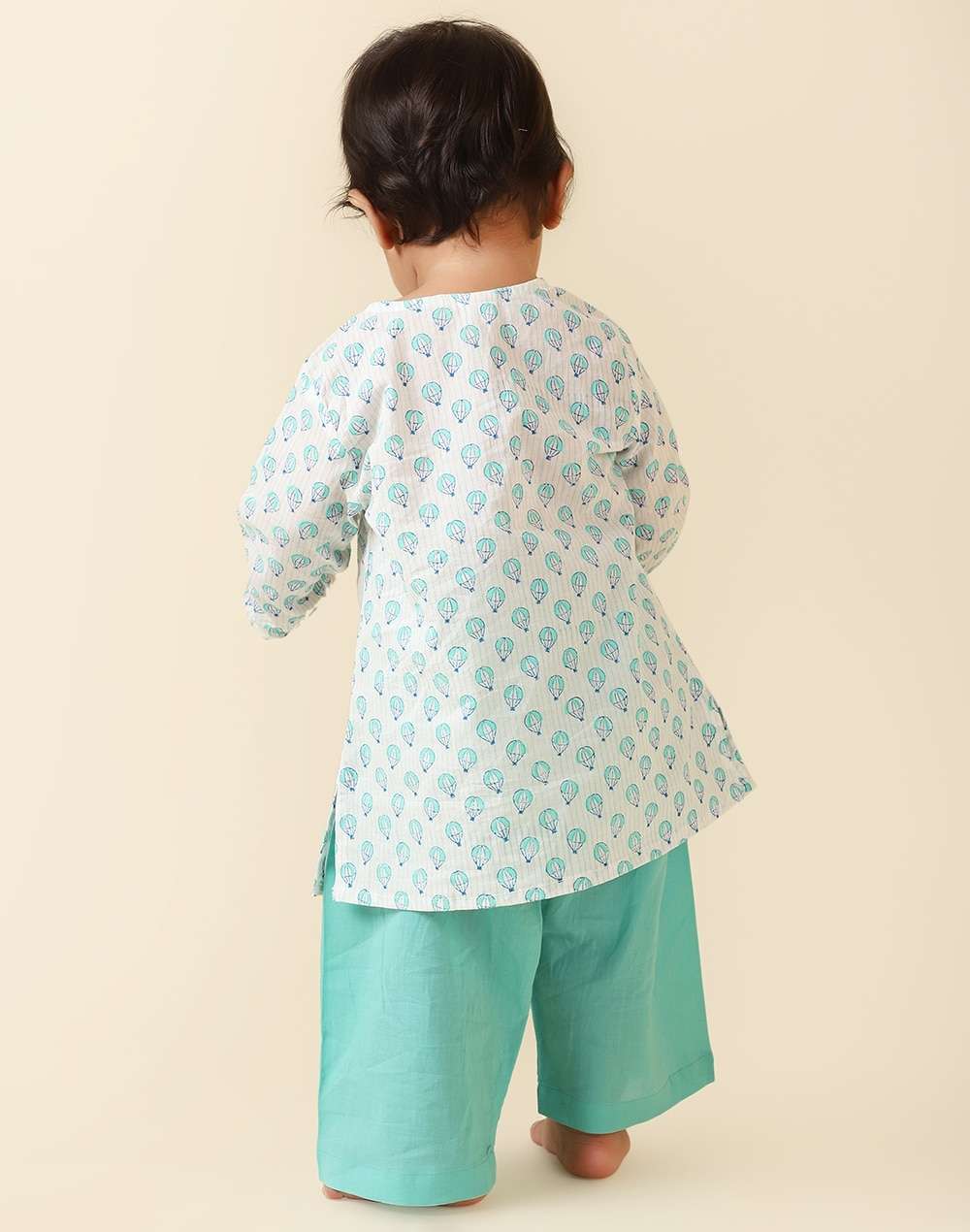 Hand Block Print Cotton Pyjama Set