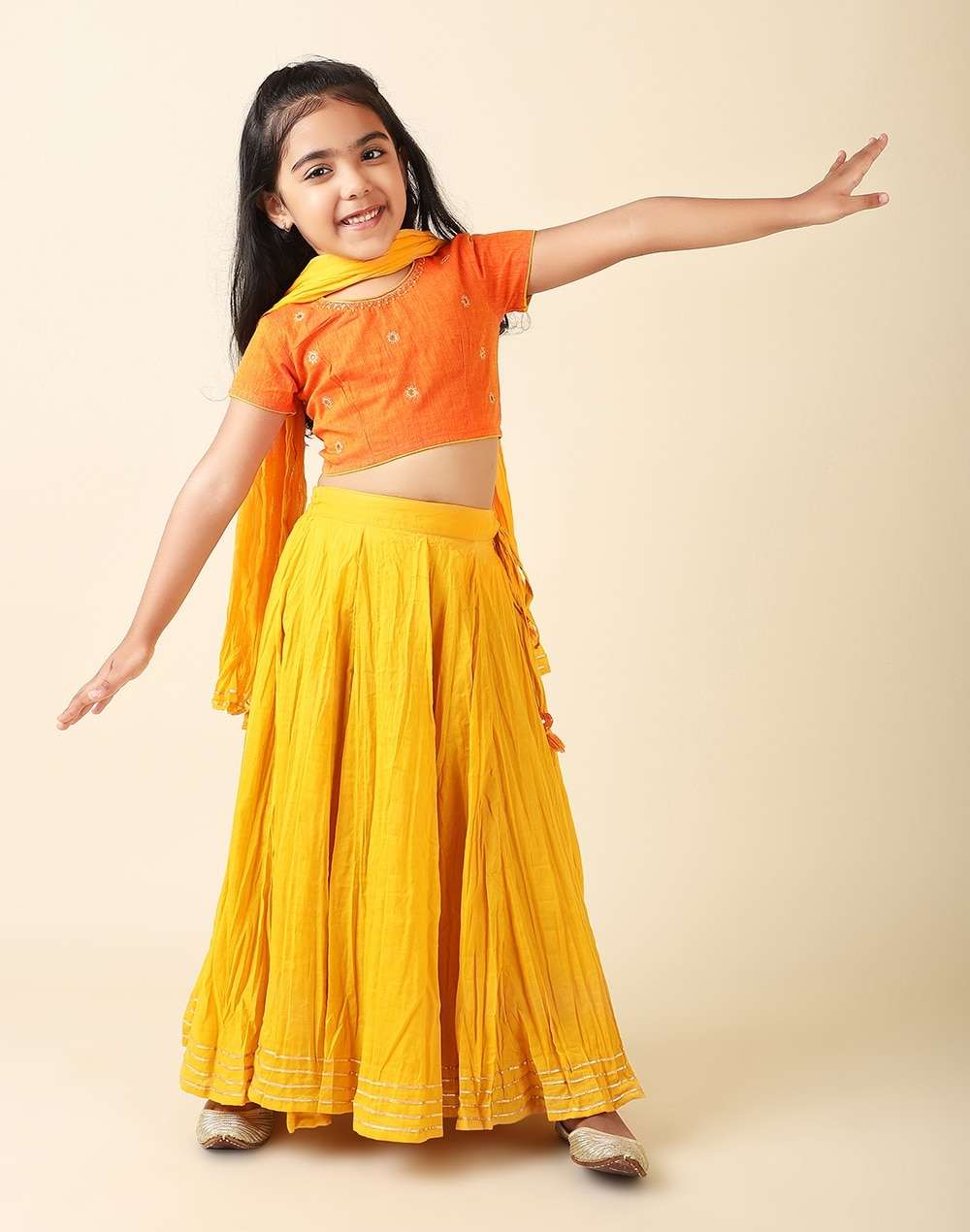 Cotton Embroidered 3 Pcs Set