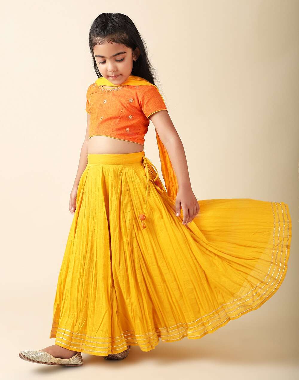 Cotton Embroidered 3 Pcs Set
