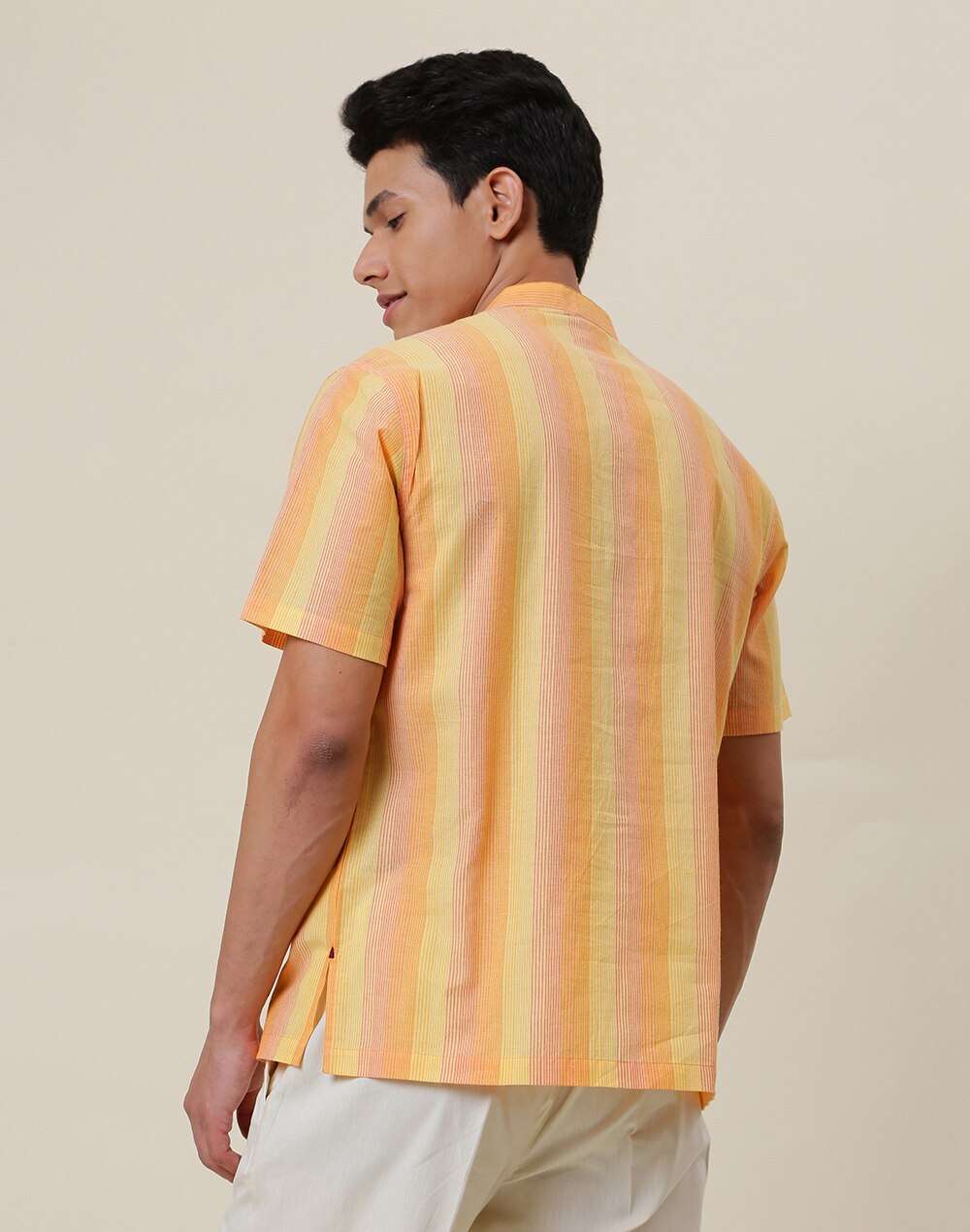 Cotton Comfort Fit Mid Placket Shirt