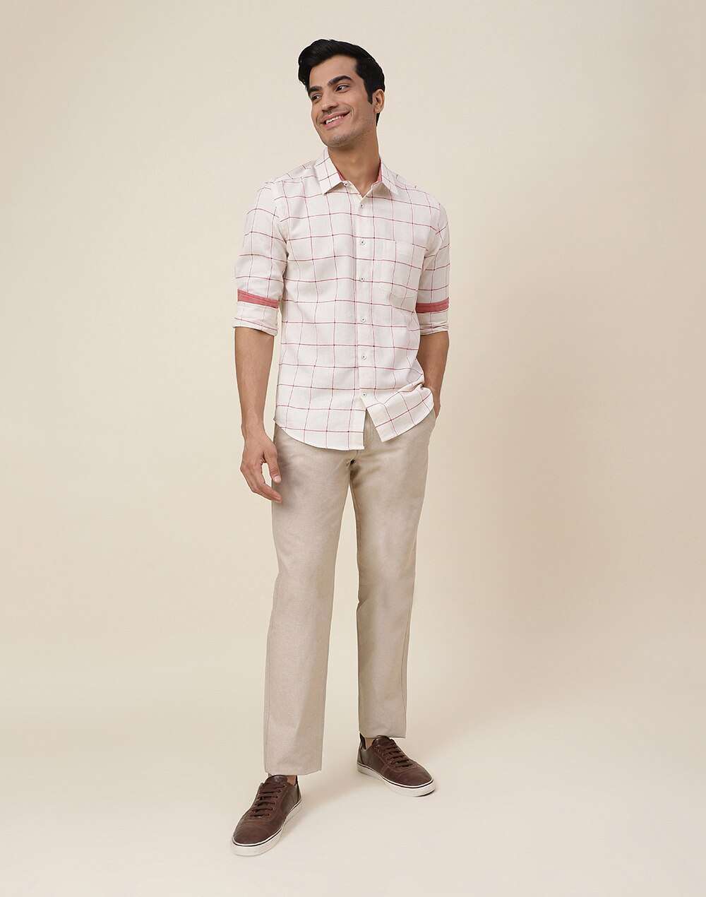 Cotton Checks Casual Shirt