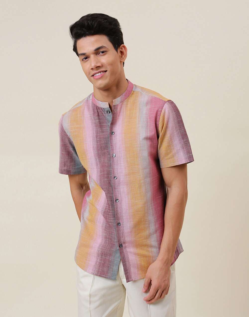 Cotton Slim Fit Casual Shirt