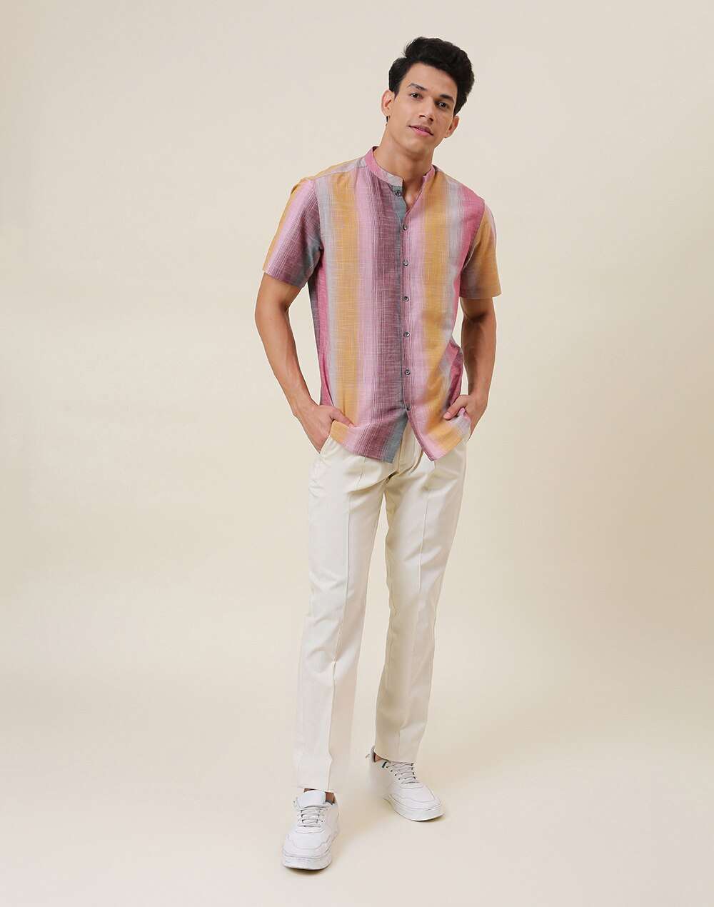 Cotton Slim Fit Casual Shirt