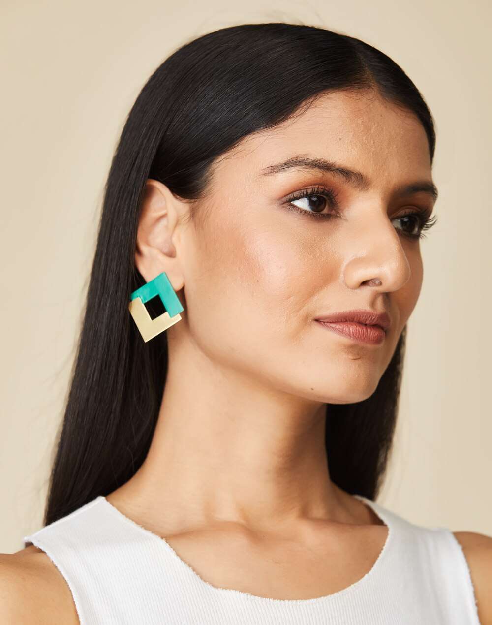FabNu Metal Stud Earrings