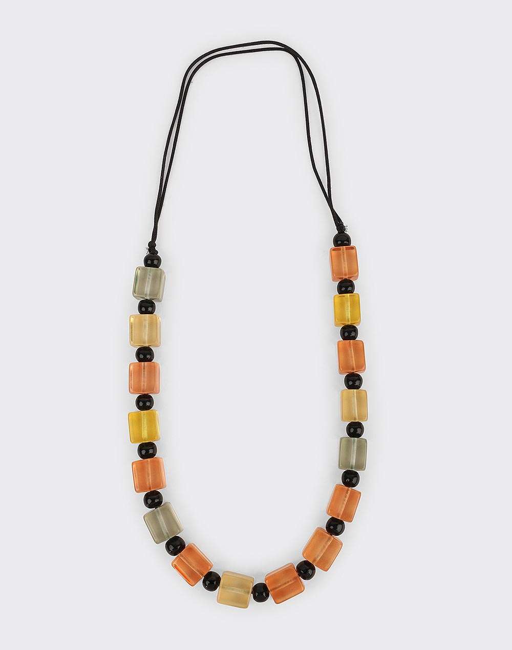 FabNu Resin Multi Color Necklace