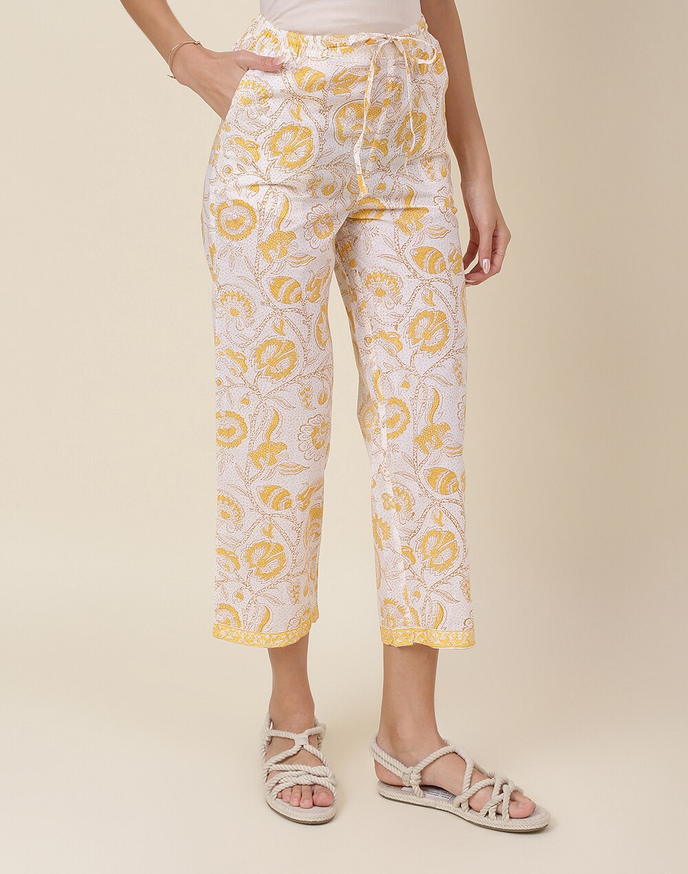 Cotton Printed Casual Pant