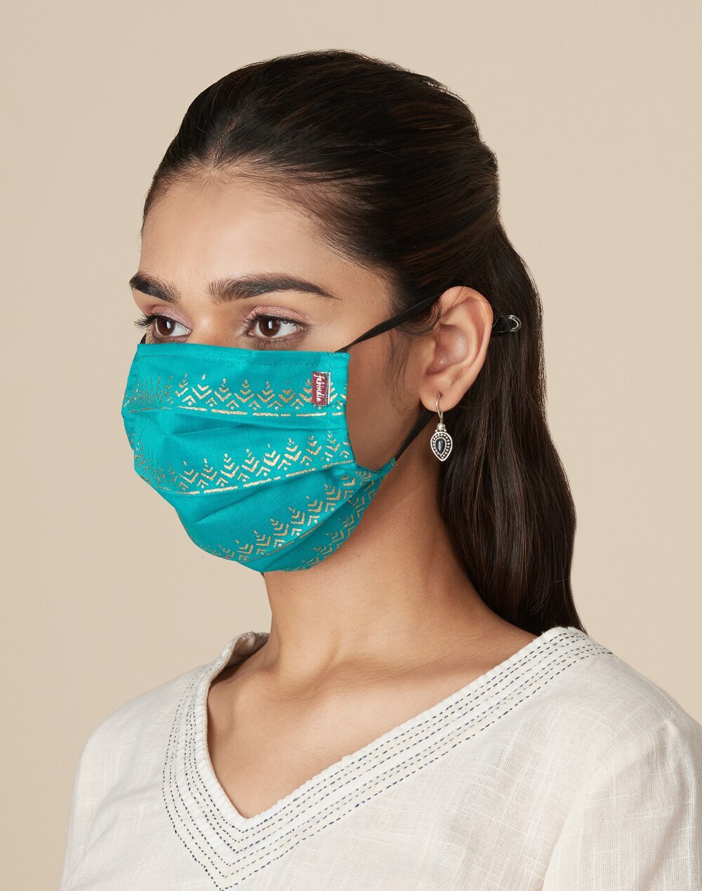 Fabric Adjustable Set of 2 Non Surgical Mask