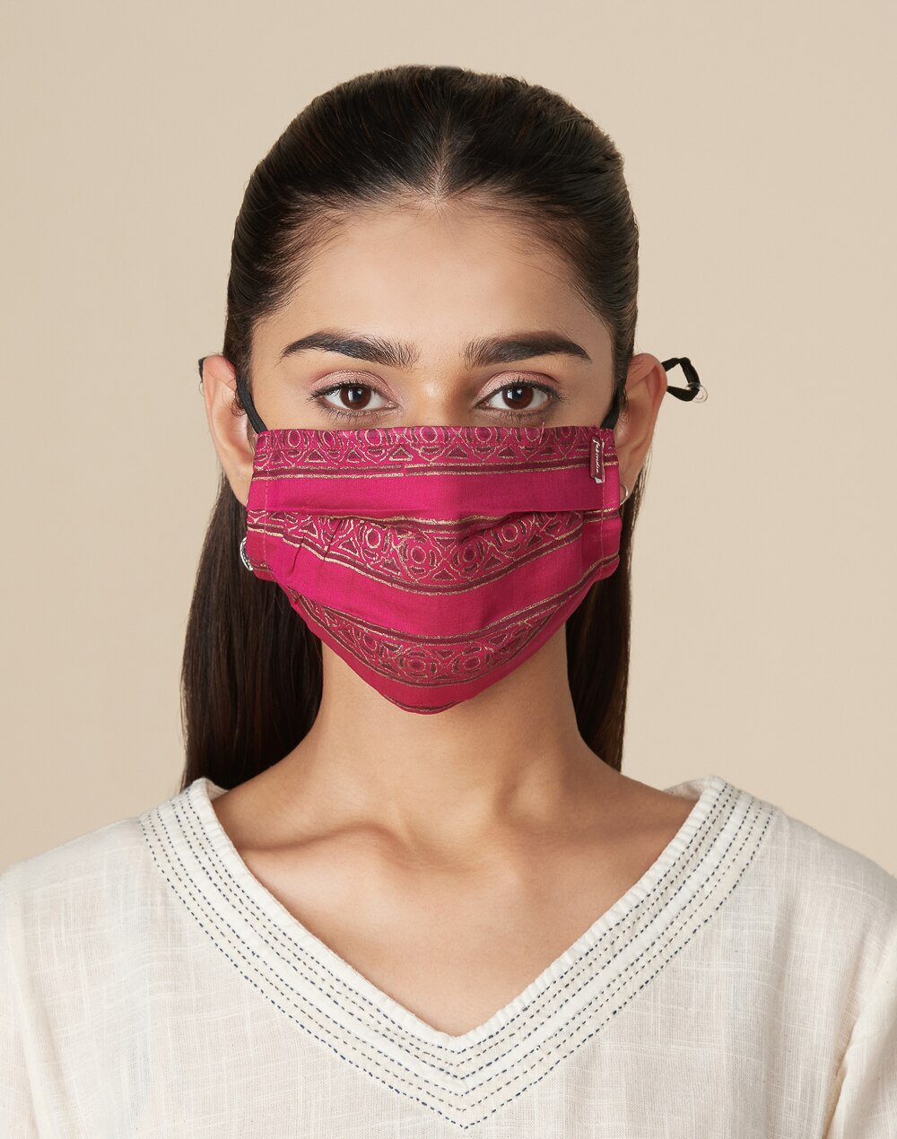 Fabric Adjustable Set of 2 Non Surgical Mask