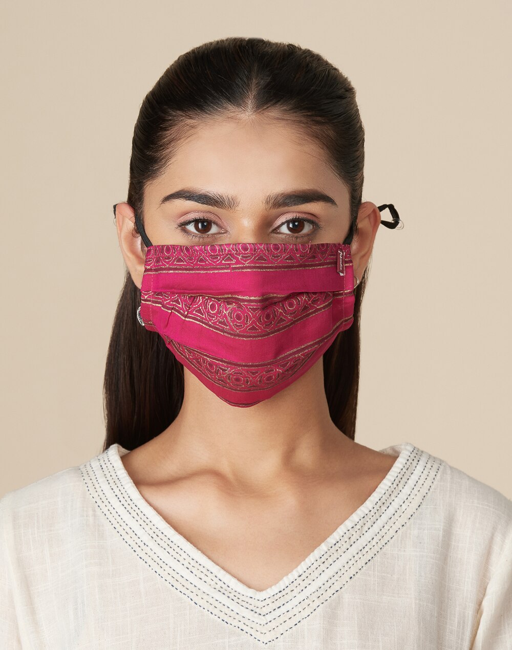 Fabric Adjustable Set of 2 Non Surgical Mask Fabric Adjustable Set of 2 Non Surgical Mask