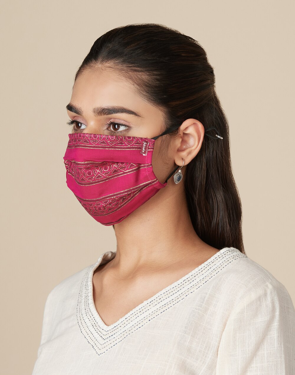 Fabric Adjustable Set of 2 Non Surgical Mask Fabric Adjustable Set of 2 Non Surgical Mask