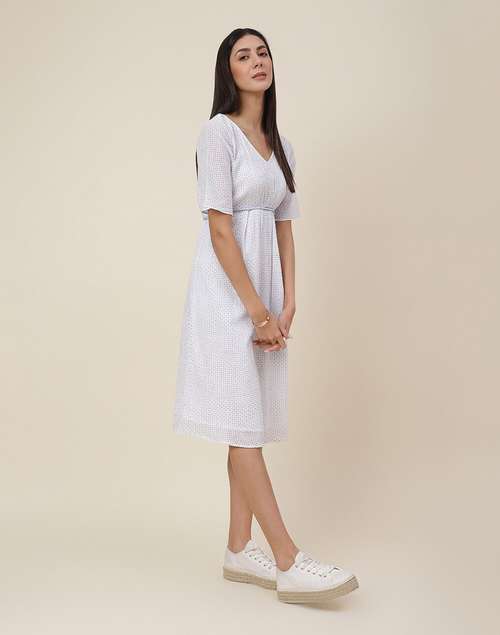 Cotton Printed Long Dress Cotton Printed Long Dress