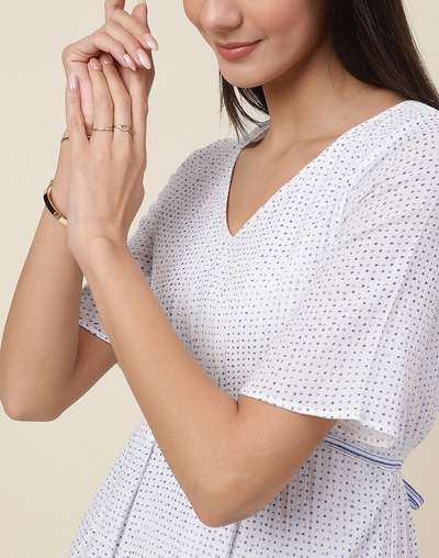 Cotton Printed Long Dress Cotton Printed Long Dress