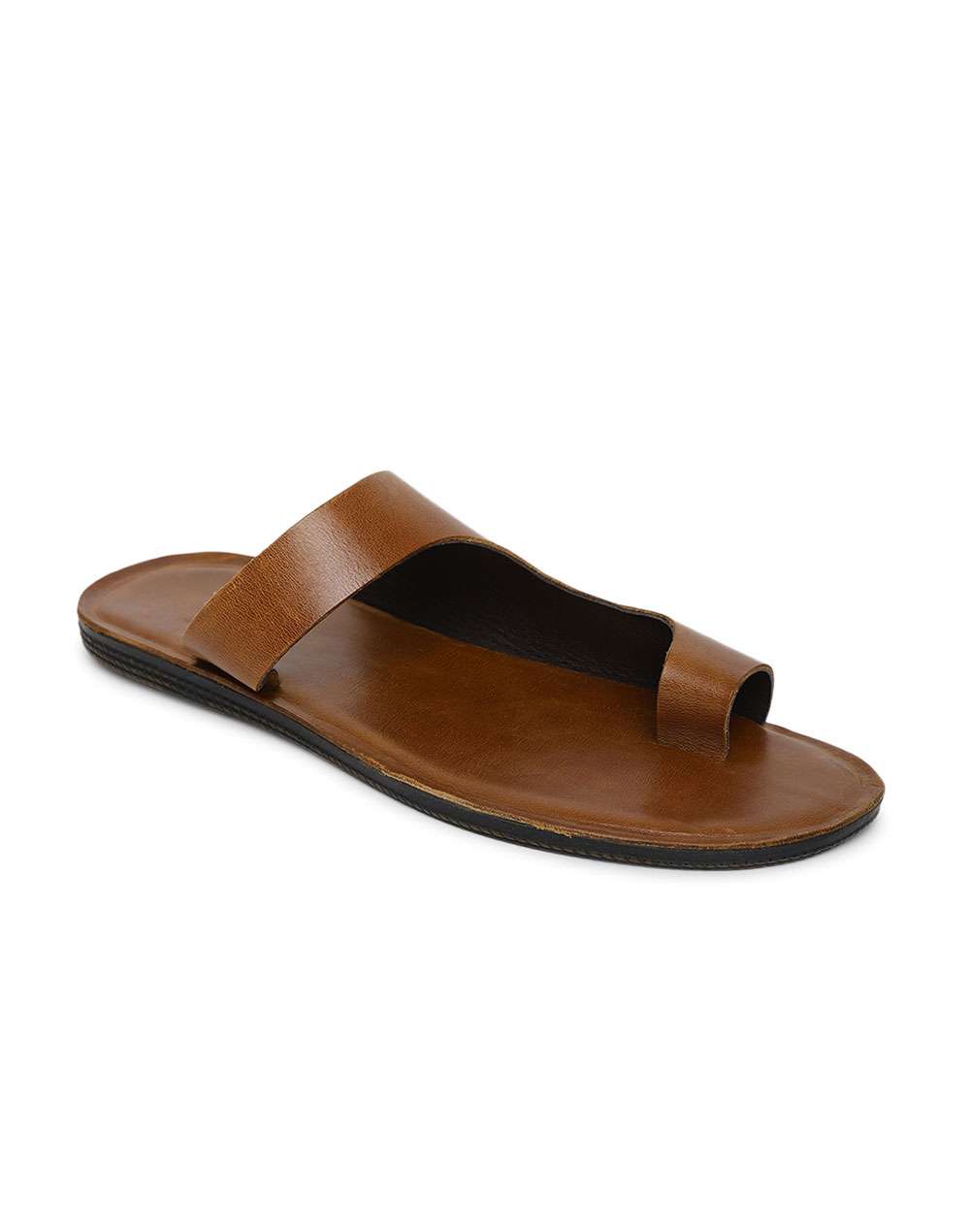 Man Chapple Buy Brown Leather Chappal for Men Online at Fabindia | 10731865