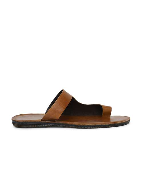 Man Chapple Buy Brown Leather Chappal for Men Online at Fabindia | 10731864