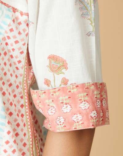 White Cotton Long Kurta White Cotton Long Kurta
